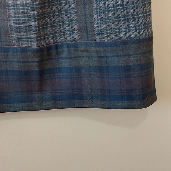 Peruvian Connection Wool Blend Mixed Plaid Skirt - Picture 3 of 10